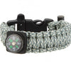 Buckle Compass Multi-color Paracord Cord Emergency Kit Survival Bracelet